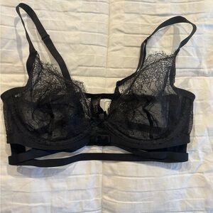 Victoria secret very sexy line bra lace with zipper closure